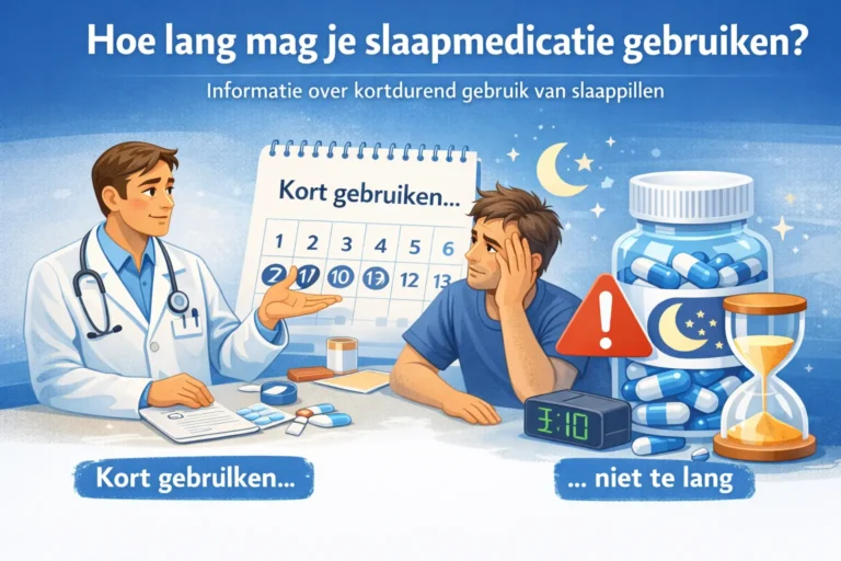 Hoe lang mag je slaapmedicatie gebruiken uitleg over kortdurend gebruik van slaappillen
