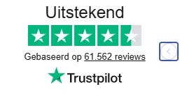 Trustpilot reacties van klanten.