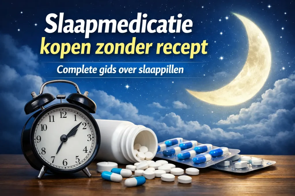 Slaapmedicatie kopen zonder recept complete gids over slaappillen en slaapmiddelen
