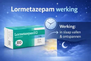 Lormetazepam werking uitleg slaapmedicatie benzodiazepine effect