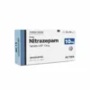 Nitrazepam 10mg 30 tabletten verpakking met blister sterke slaapmedicatie