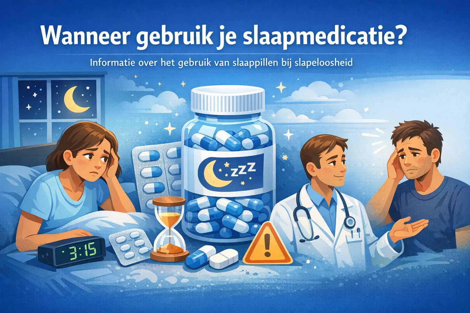 Wanneer gebruik je slaapmedicatie uitleg over slaappillen bij slapeloosheid en slaapproblemen