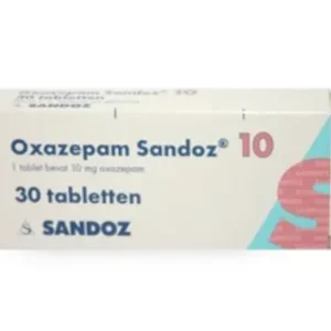 Oxazepam Sandoz 10 MG – 30 Tabletten Kopen – Krachtige oplossing bij angst en spanning
